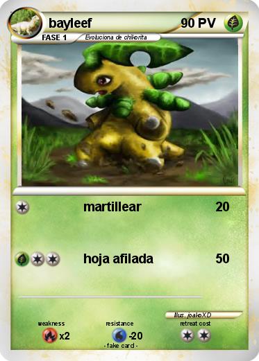 Pokemon bayleef