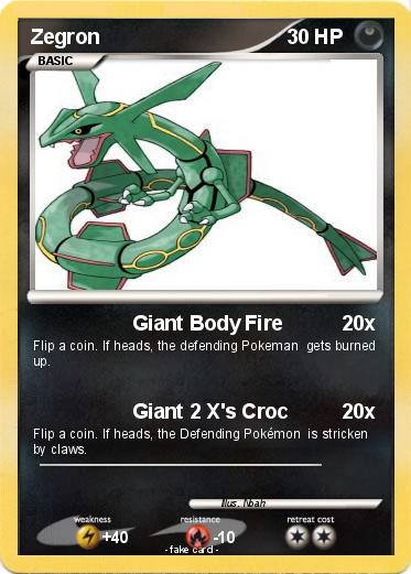Pokemon Zegron