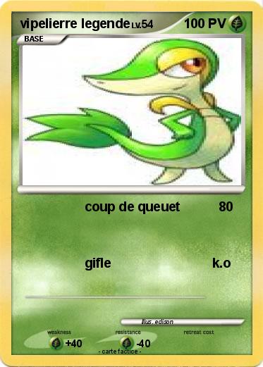 Pokemon vipelierre legende