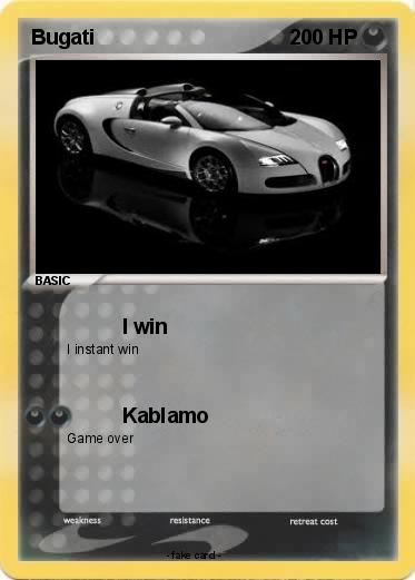 Pokemon Bugati