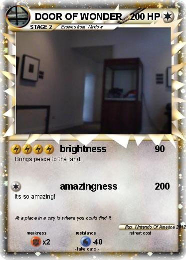 Pokemon DOOR OF WONDER