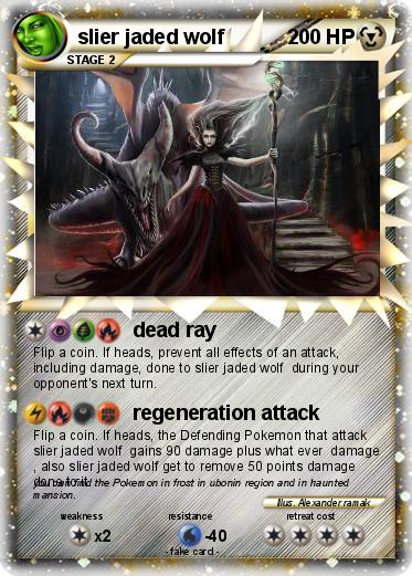 Pokemon slier jaded wolf