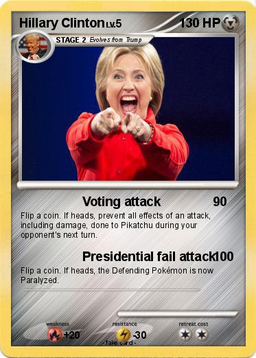 Pokemon Hillary Clinton