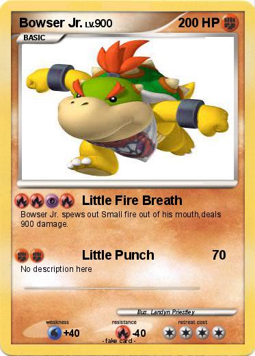 Pokemon Bowser Jr.