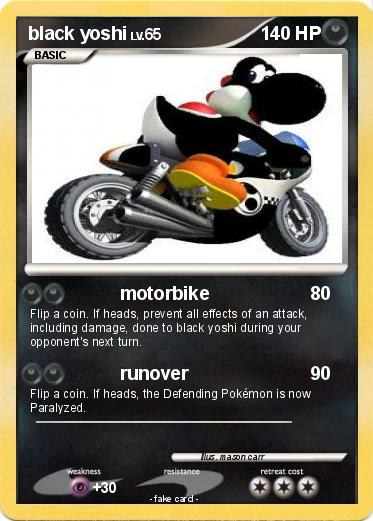 Pokemon black yoshi