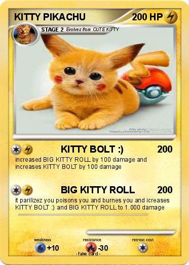 Pokemon KITTY PIKACHU