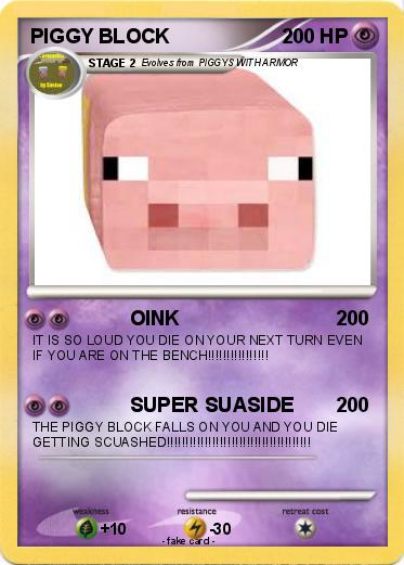 Pokemon PIGGY BLOCK