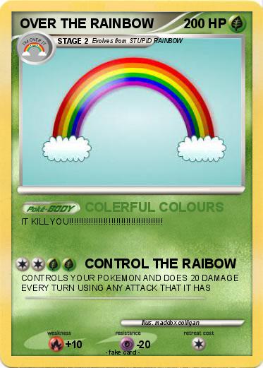 Pokemon OVER THE RAINBOW
