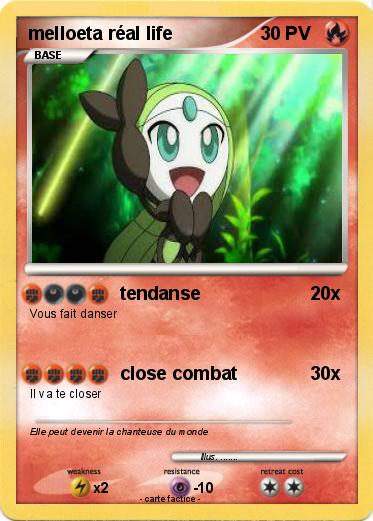 Pokemon melloeta réal life