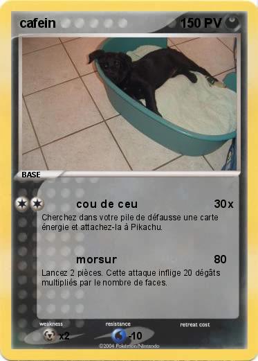 Pokemon cafein