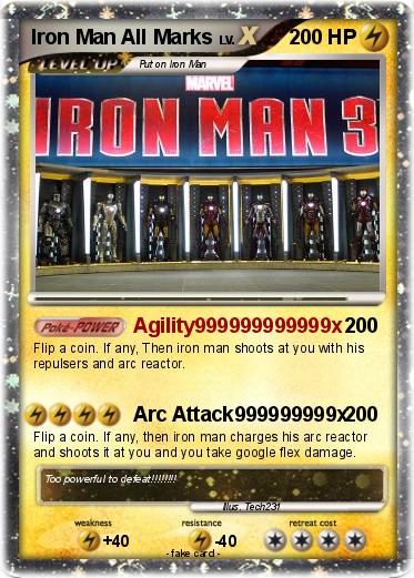 Pokemon Iron Man All Marks