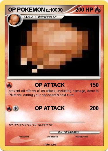 Pokemon OP POKEMON