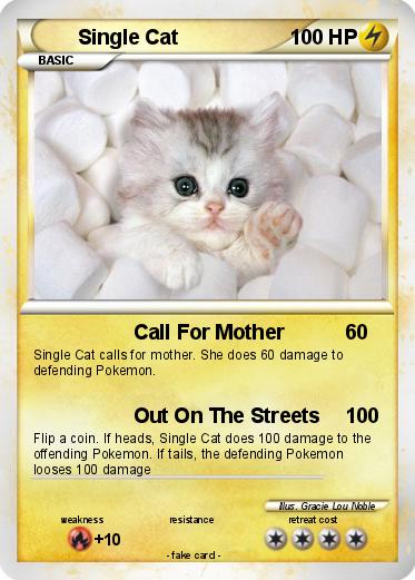 Pokemon Single Cat