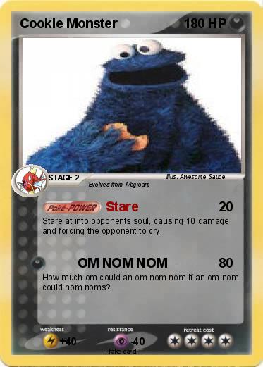Pokemon Cookie Monster