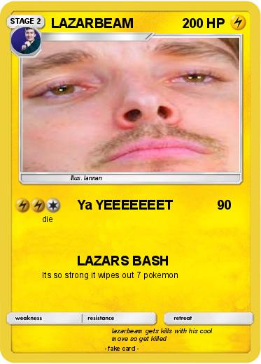 Pokemon LAZARBEAM