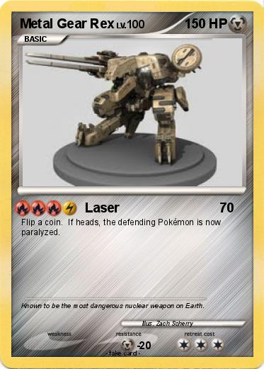 Pokemon Metal Gear Rex