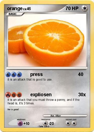 Pokemon orange