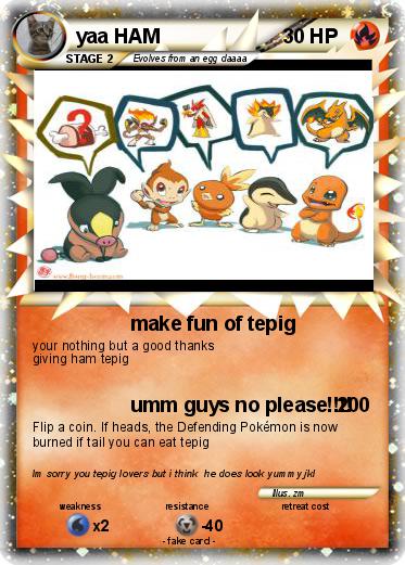 Pokemon yaa HAM
