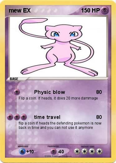Pokemon mew EX