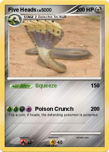 Pokemon Five Heads