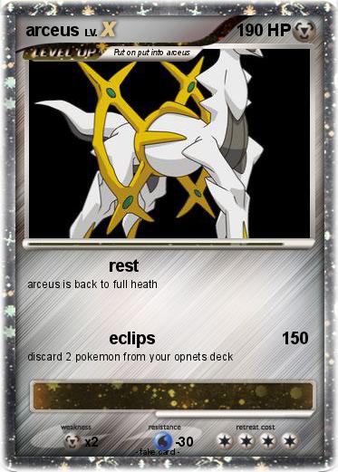 Pokemon arceus