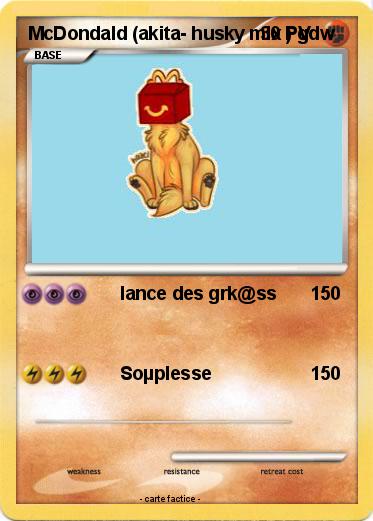 Pokemon McDondald (akita- husky mix ) gdw
