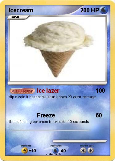 Pokemon Icecream