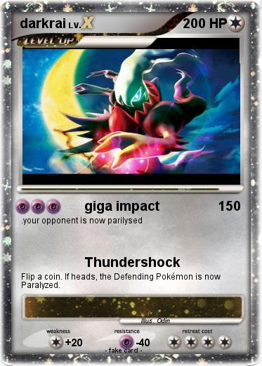 Pokemon darkrai