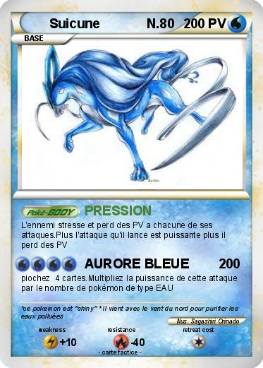 Pokemon Suicune             N.80