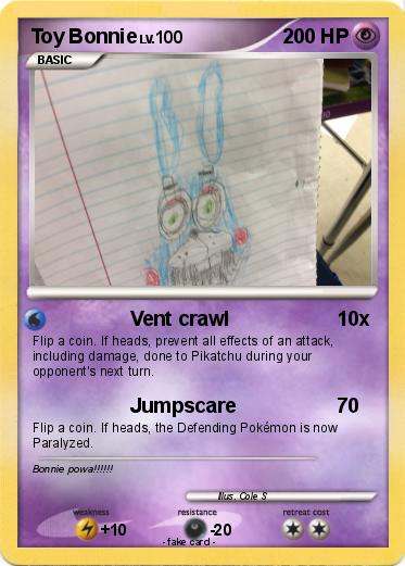 Pokemon Toy Bonnie