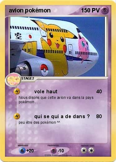 Pokemon avion pokémon 