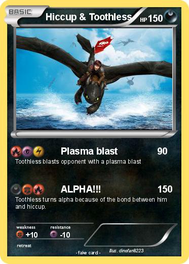 Pokemon Hiccup & Toothless