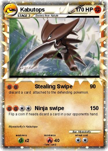 Pokemon Kabutops