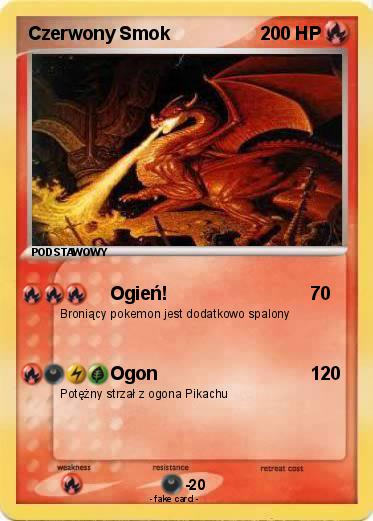 Pokemon Czerwony Smok