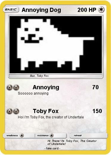 Pokemon Annoying Dog