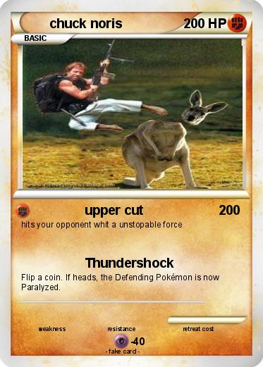 Pokemon chuck noris