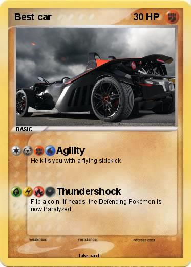 Pokemon Best car