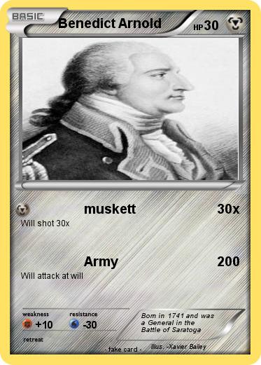 Pokemon Benedict Arnold