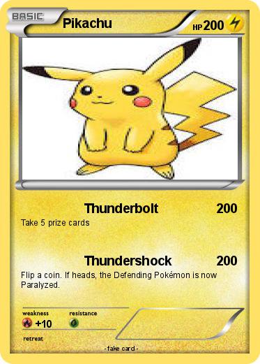 Pokemon Pikachu