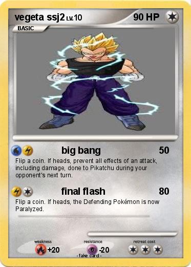 Pokemon vegeta ssj2