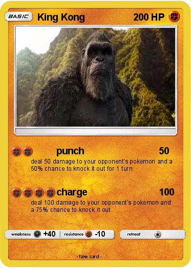 Pokemon King Kong