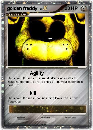 Pokemon golden freddy