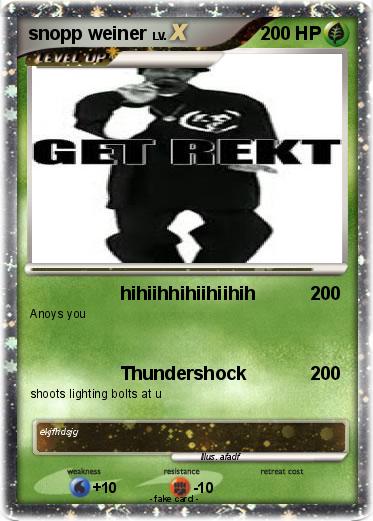 Pokemon snopp weiner