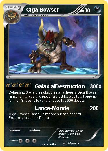 Pokemon Giga Bowser