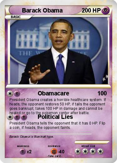 Pokemon Barack Obama