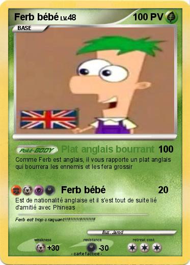 Pokemon Ferb bébé