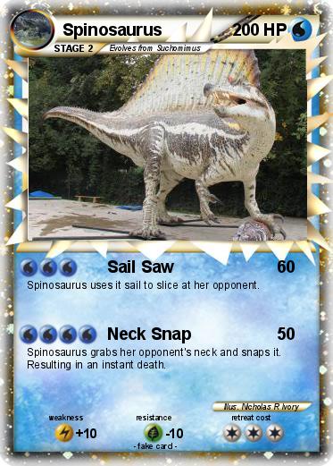 Pokemon Spinosaurus