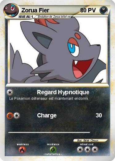 Pokemon Zorua Fier