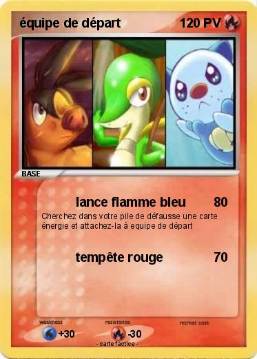 Pokemon équipe de départ