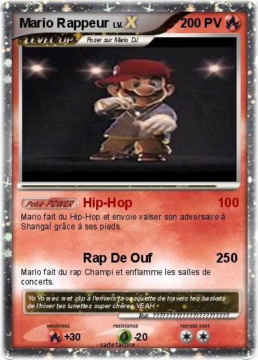 Pokemon Mario Rappeur